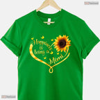 Happiness Is Being A Mimi Shirt Sunflower Grandma Mothers Day T-Shirt Gift Idea