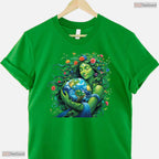 Green Mother Nature Earth Day Shirt Earth Mother Planet Nature T-Shirt Gift