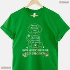 Best Dog Mom Shirt Happy Mothers Day To The Best Dog Lover Womens T-Shirt