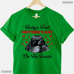 Babys First Mothers Day Inside Funny Pregnant Mom To Be T-Shirt Gift For Her