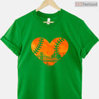 San Francisco Baseball Vintage Heart T-Shirt US State City Pride Sports Gift