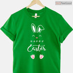 Happy Easter Bunny Spring Easter Egg T-Shirt Men Women Kids Holiday Party Tee