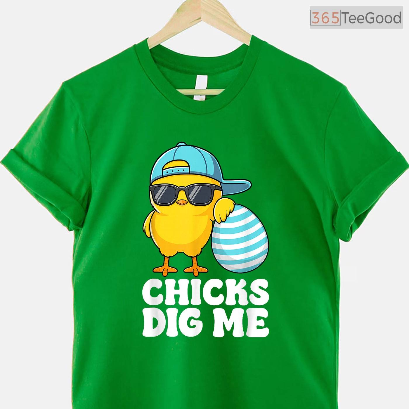 Chicks Dig Me Easter Toddler Boys Men T-Shirt Funny Cool Happy Easter Top Tee