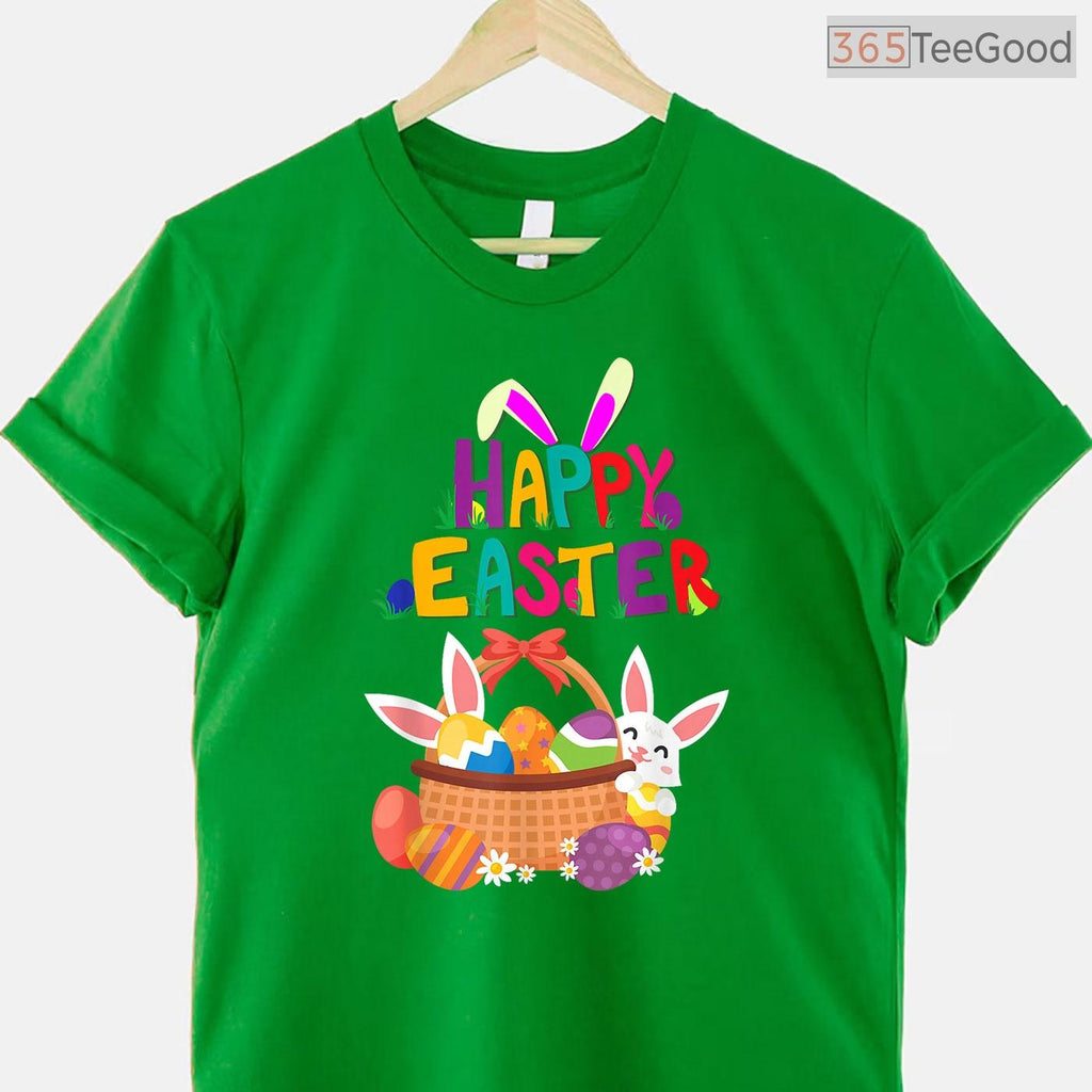 Happy Easter T-Shirt Classic Holiday Men Women Spring Celebration Gift Shirt