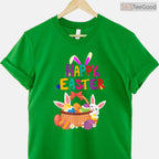 Happy Easter T-Shirt Classic Holiday Men Women Spring Celebration Gift Shirt