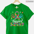 Autism Awareness Autism Support Squad Family T-Shirt April Month Apparel