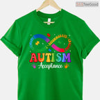Autism Awareness Acceptance Shirt Infinity Symbol Men Women April T-Shirt