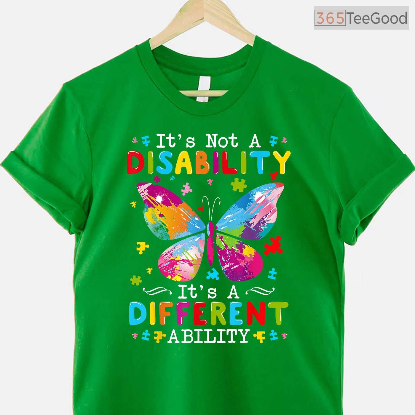 Its Not A Disability Different Ability Autism Shirt April Awareness T-Shirt