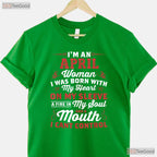 I - m An April Woman Queen Born In April T-Shirt - Royal Birthday Tee - Classy Lady Gift