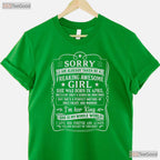 Taken By A Freaking Awesome April Girl T-Shirt - Funny Boyfriend Birthday Gift Tee