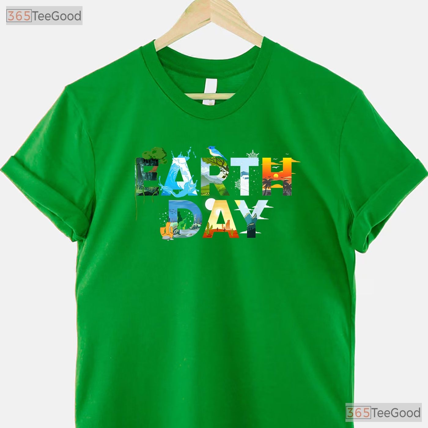 Earth Day Environmental Protection T-Shirt Save Trees Animals Climate Action Tee