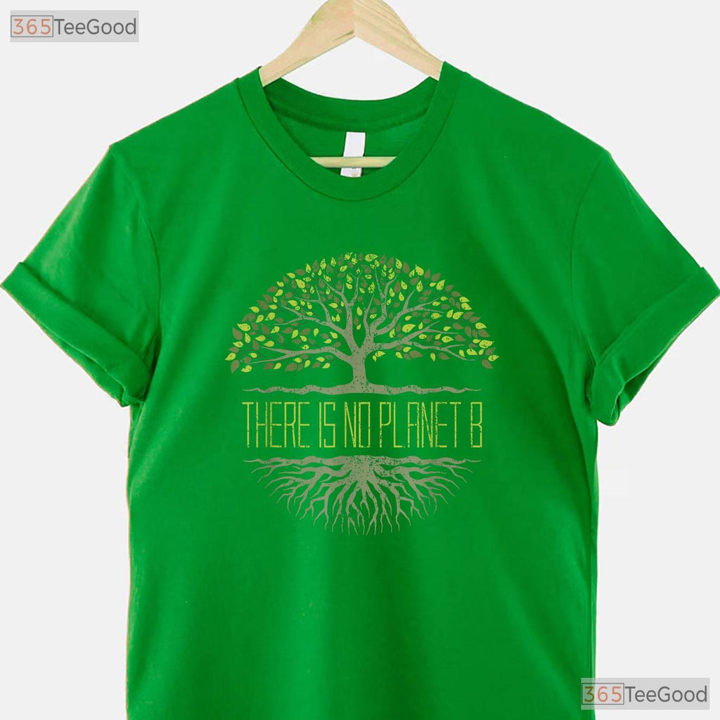 Planet World Nature Climate Change Earth Day T-Shirt Global Warming Awareness Tee