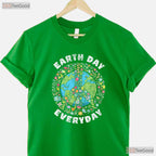 Earth Day Everyday T-Shirt Small Planet Lover Sustainable Eco Conscious Graphic Tee