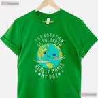 Vegan Nature Lover Earth Day T-Shirt Plant Based Eco Friendly Graphic Tee