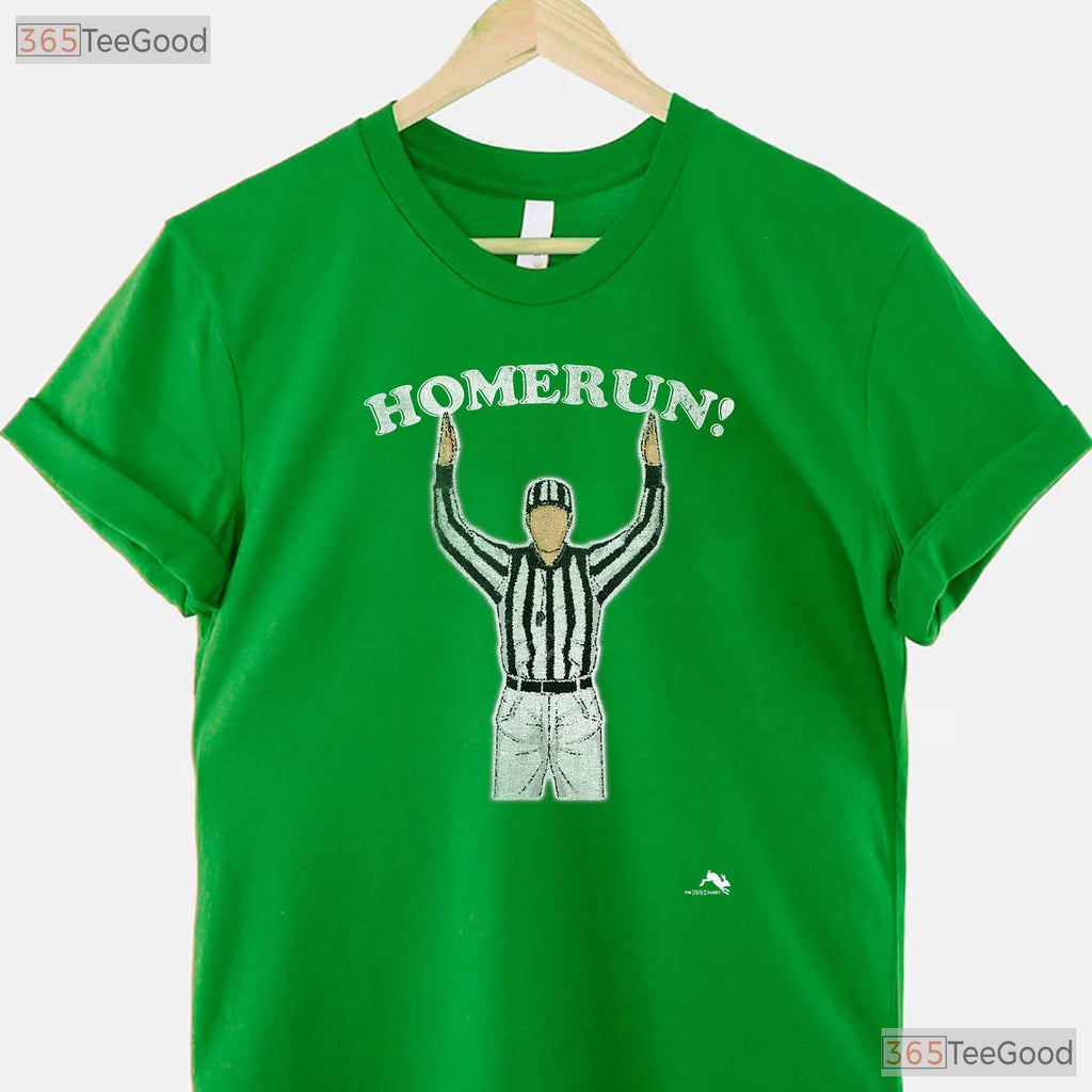 Funny Homerun Baseball Football Mash Up T-Shirt Sports Humor Novelty Apparel