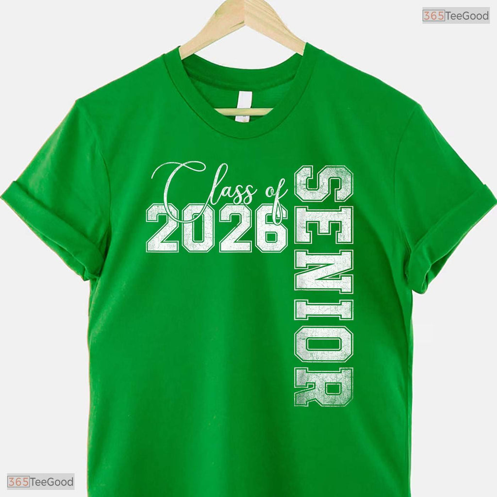 Classic Senior 26 Graduate Class of 2026 Graduation T-Shirt For High School