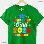 Adorable Kids Early Learning Grad 2026 Preschool Graduation Kids T-Shirt