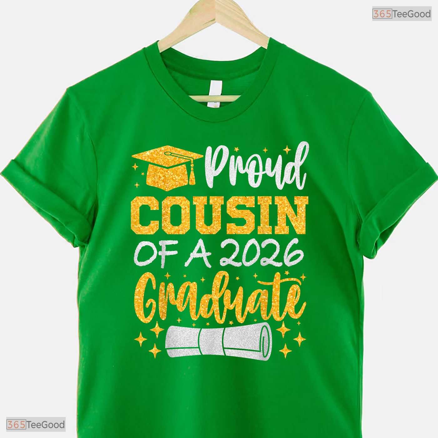 Supportive Proud Cousin Of A 2026 Graduate Class Of 2026 Ceremony T-Shirt