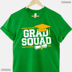 Matching Grad Squad Class of 2026 Graduation T-Shirt For Friends And Family