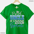 Supportive Proud Uncle Of A Class Of 2026 Graduate Senior Ceremony T-Shirt