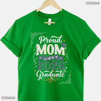 Loving Proud Mom Of A 2026 Graduate Senior Family Graduation Party T-Shirt
