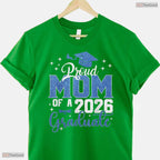 Beautiful Mom Graduation Senior 2026 Proud Mom Of A 2026 Graduate T-Shirt