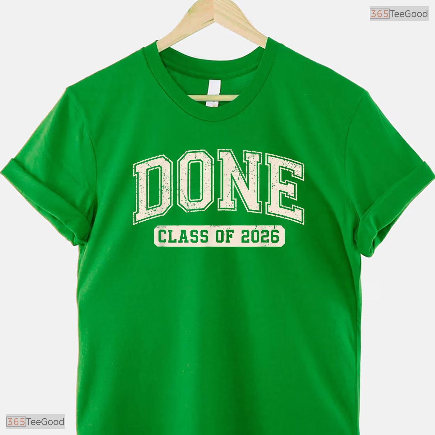 Unisex Class of 2026 Graduation Shirts For Him Her Family Women & Men T-Shirt