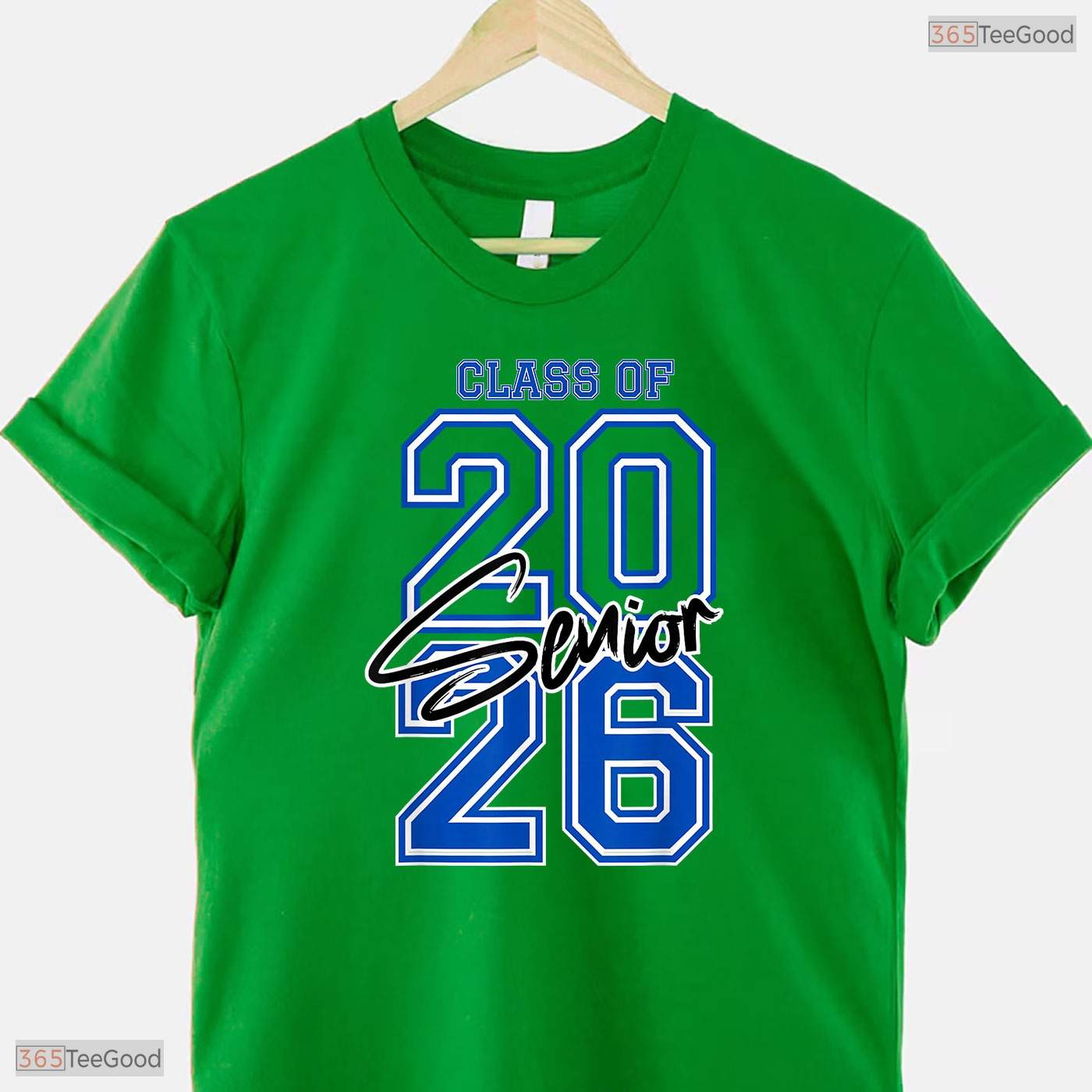 Minimalist Class of 2026 Senior Graduation T-Shirt For High School Students