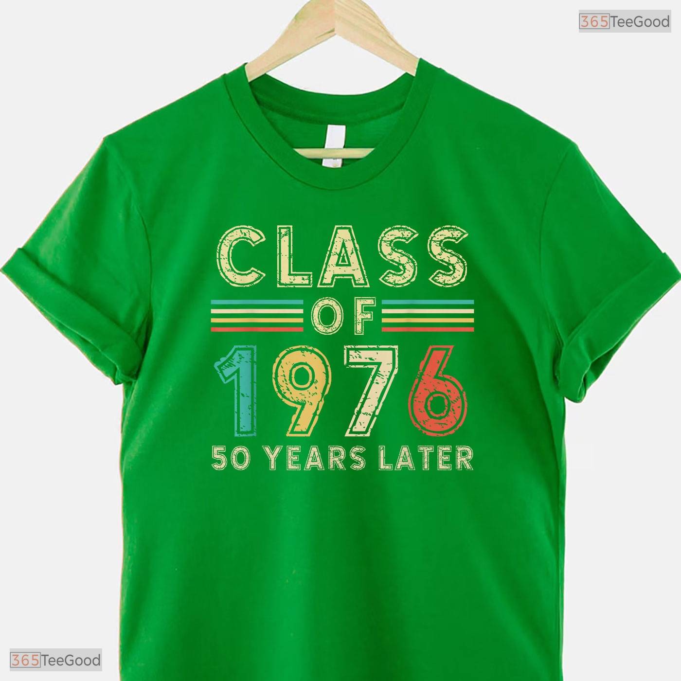 Vintage 50th Class Of 1976 Reunion Alumni Graduation Anniversary Party T-Shirt