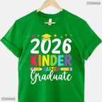 Awesome Kindergarten Graduate 2026 Preschool Graduation Kid Boy Girl T-Shirt