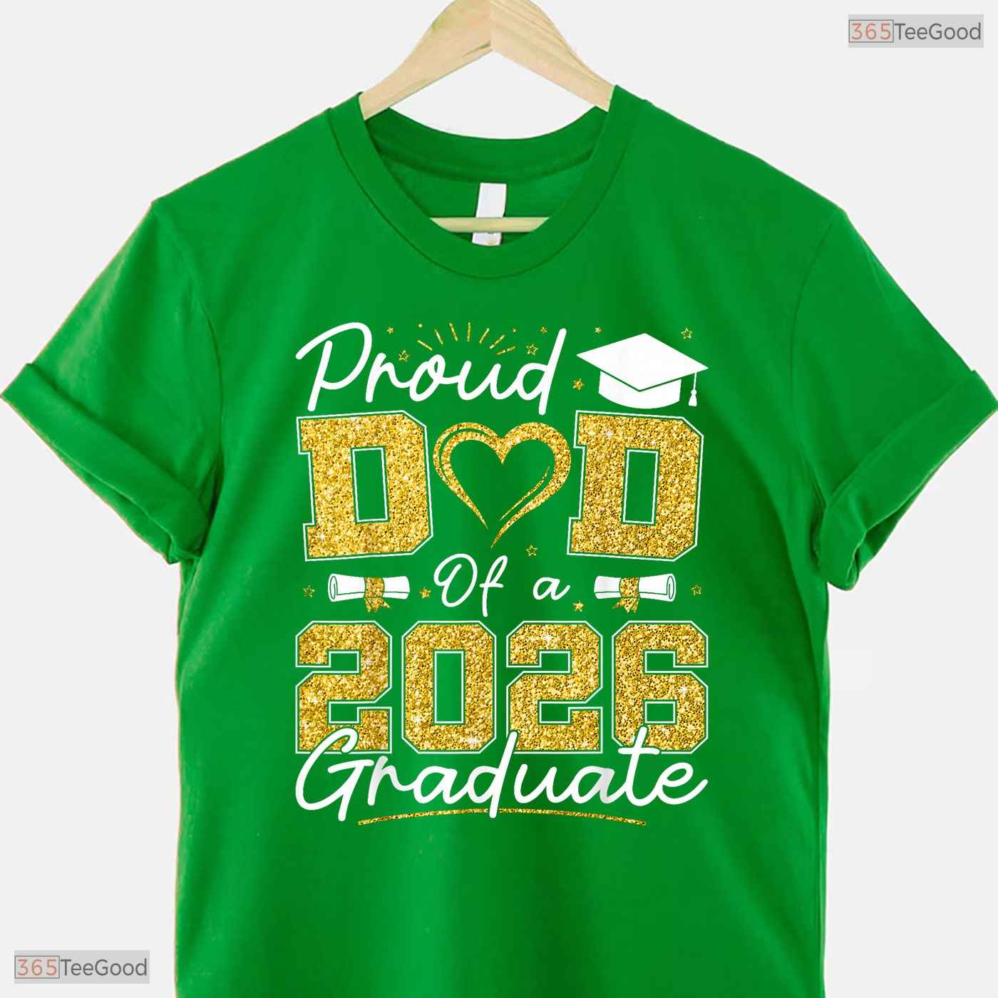 Proud Dad of A 2026 Graduate Senior Grad Family Matching Graduation T-Shirt