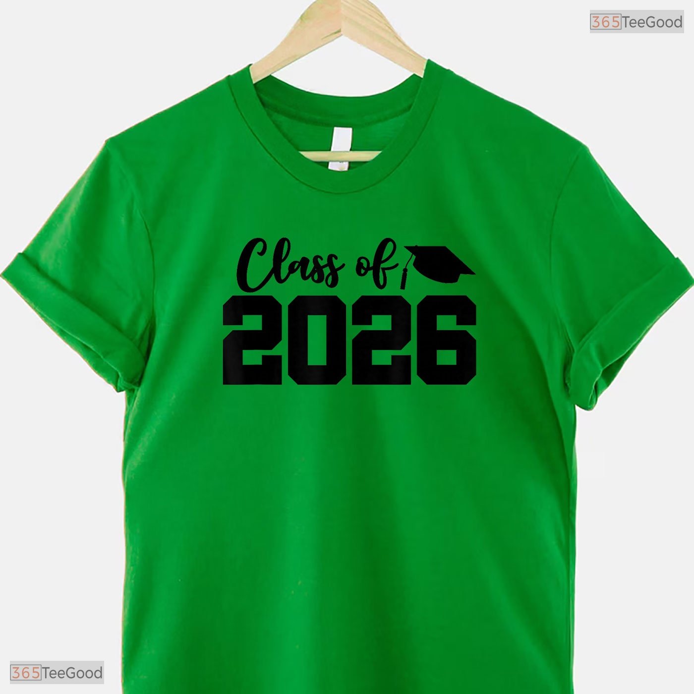 Varsity Style Class Of 2026 High School Senior Graduation Cap T-Shirt
