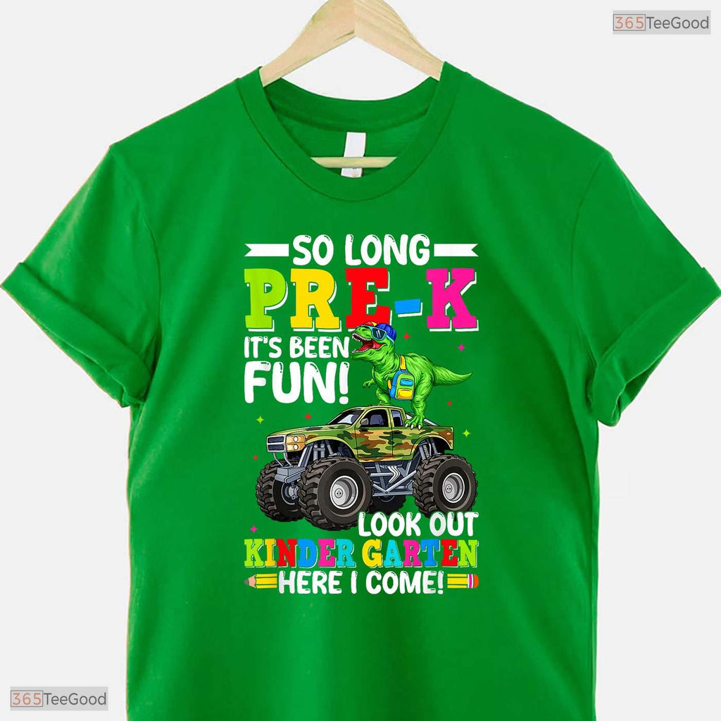 Awesome Preschool Graduation Shirt Boy Pre-K First Day Kindergarten T-Shirt