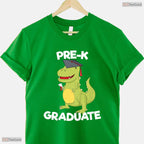 Awesome Preschool Graduation Gift Preschooler Dinosaur Pre-K Boys T-Shirt