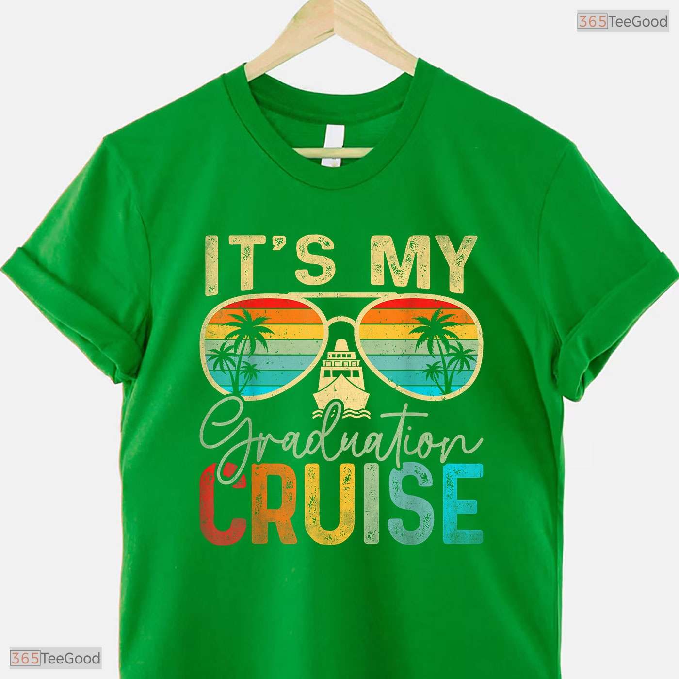 Tropical It Is My Graduation Cruise Trip Cruise 2026 Senior Vacation Sea T-Shirt
