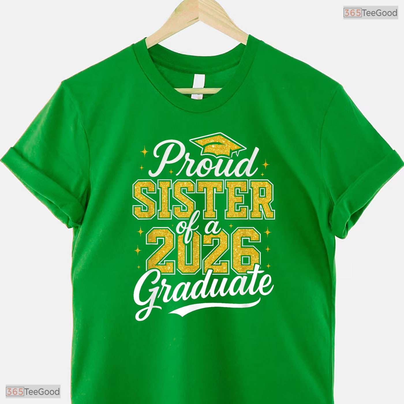 Proud Sister Of A 2026 Graduate Class of 2026 Family Graduation T-Shirt