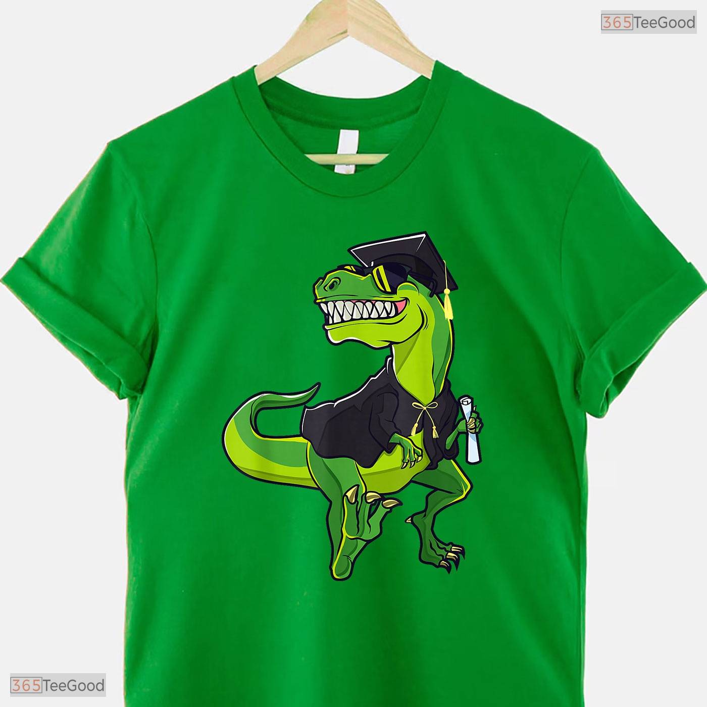 Awesome Graduation Class Of 2026 Funny Dinosaur T-Rex Graduate Kids Boys T-Shirt