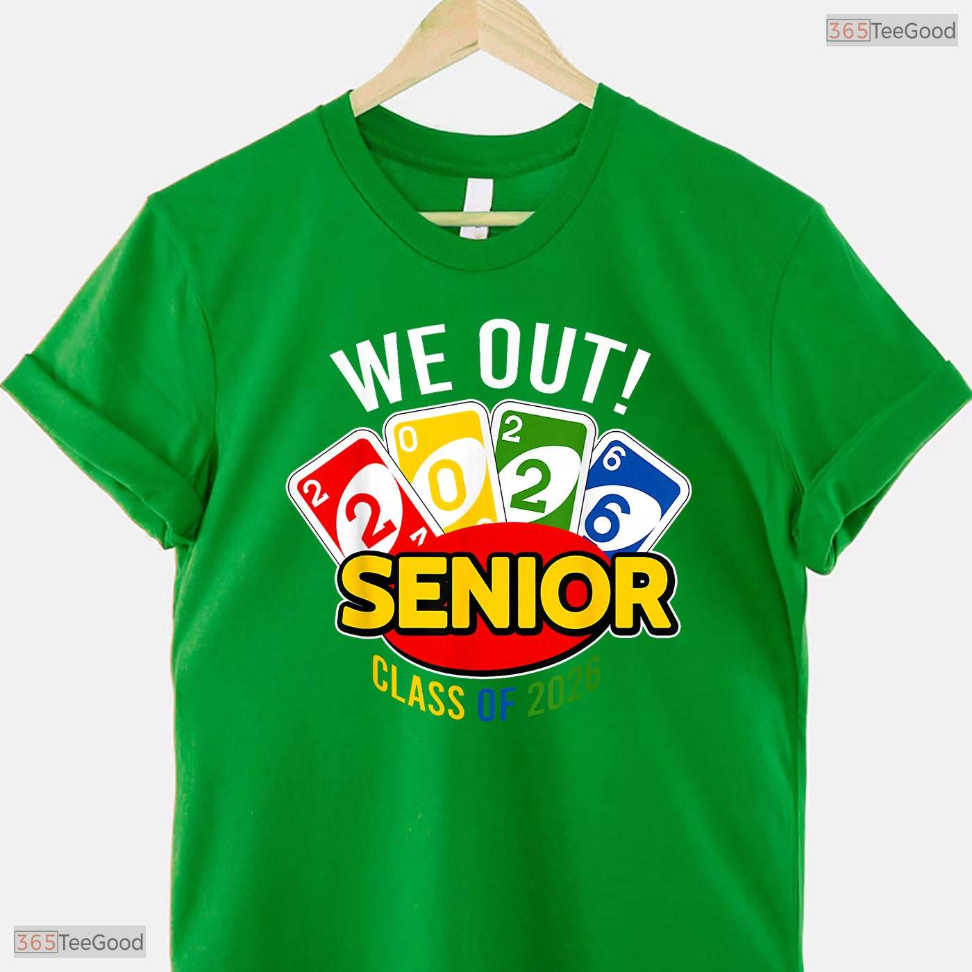 Hilarious We Out Senior Class Of 2026 Graduation Party Farewell Celebration T-Shirt