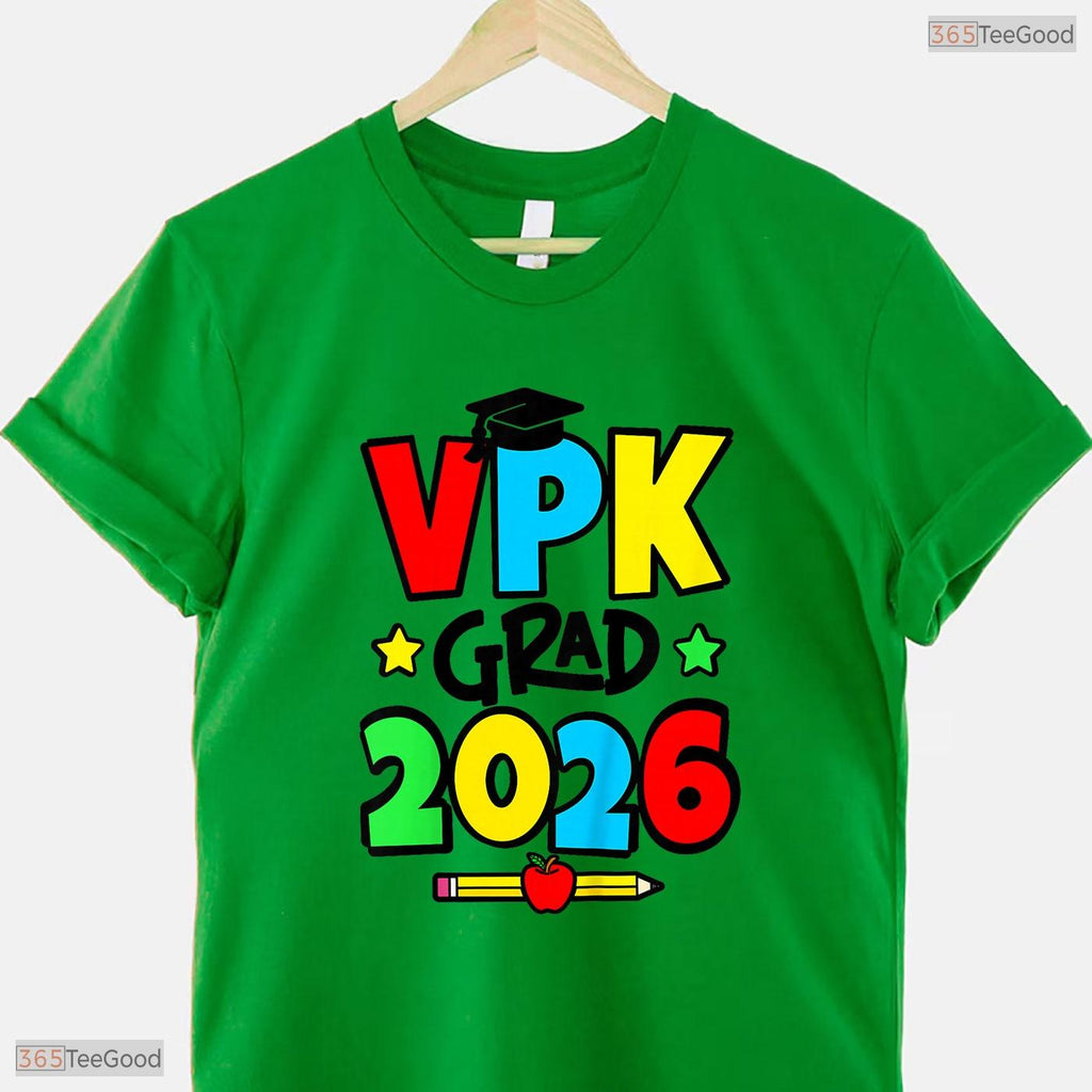 Awesome Kids VPK Graduation VPK Grad 2026 Pre-K Early Learning Celebration T-Shirt
