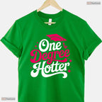 Funny One Degree Hotter College Graduation Masters Degree University T-Shirt