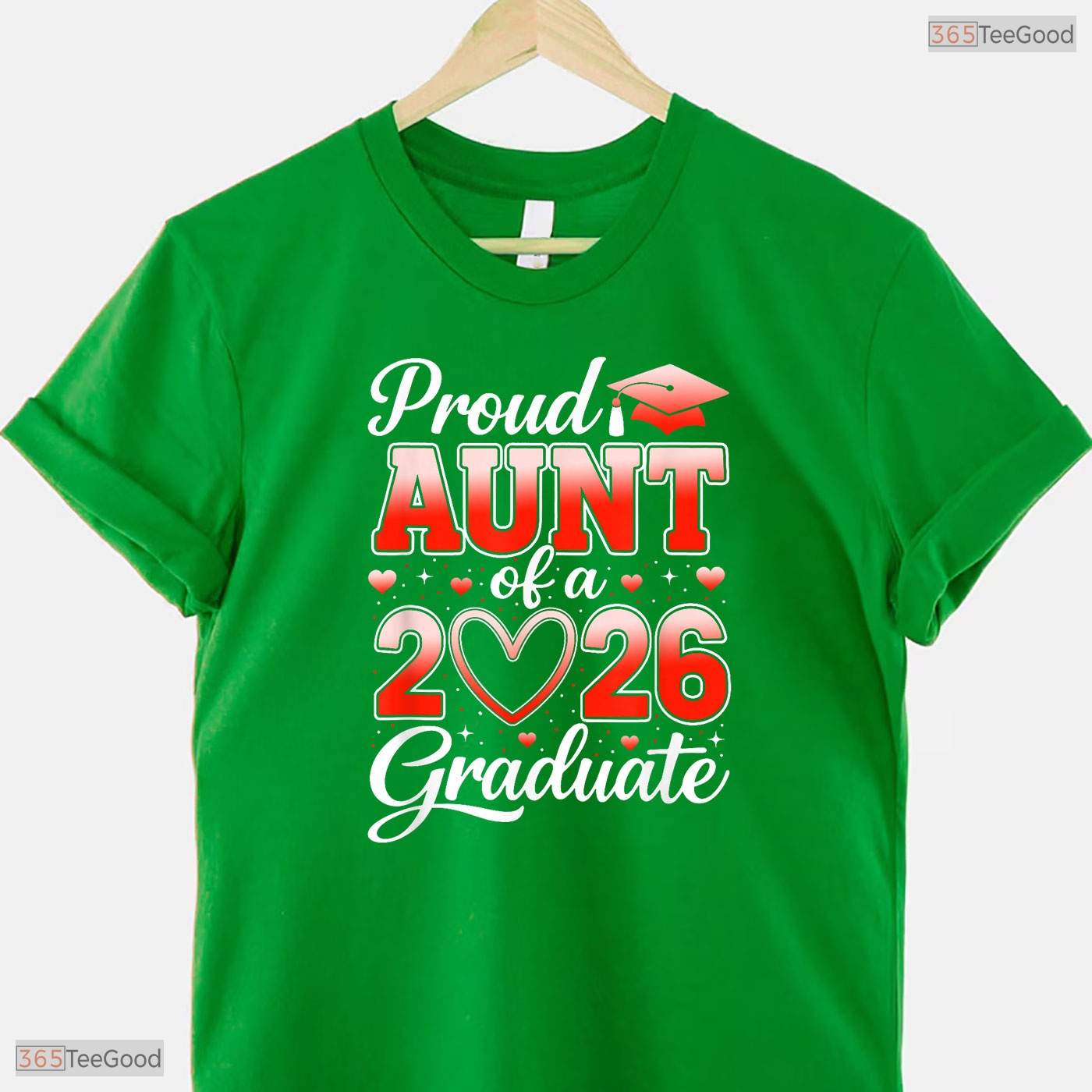Joyful Senior 2026 Graduation Proud Aunt Of A 2026 Graduate Family Event T-Shirt