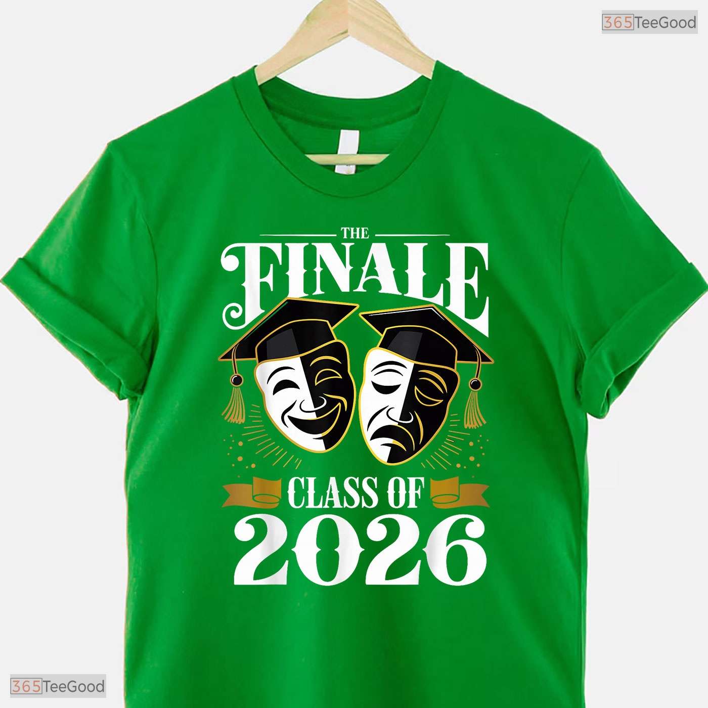 Dramatic The Finale Class Of 2026 Theater Drama Senior Graduation Performance T-Shirt