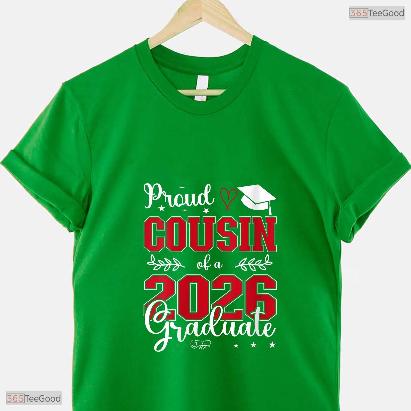 Women's Proud Cousin Of A Class Of 2026 Graduate For Graduation V-Neck Family T-Shirt