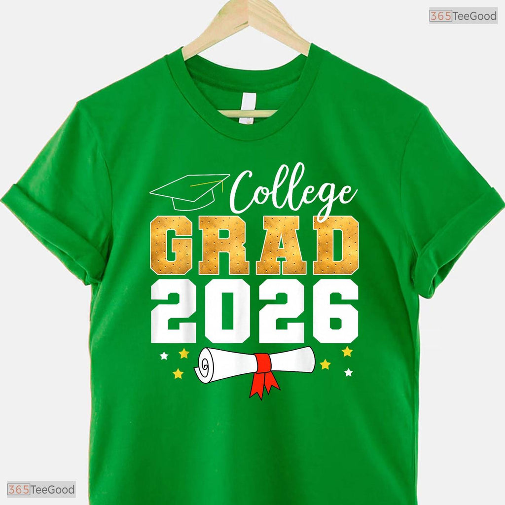 Official College Class of 2026 Graduate Student University Graduation Shirt