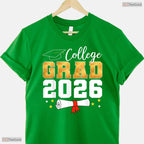Official College Class of 2026 Graduate Student University Graduation Shirt