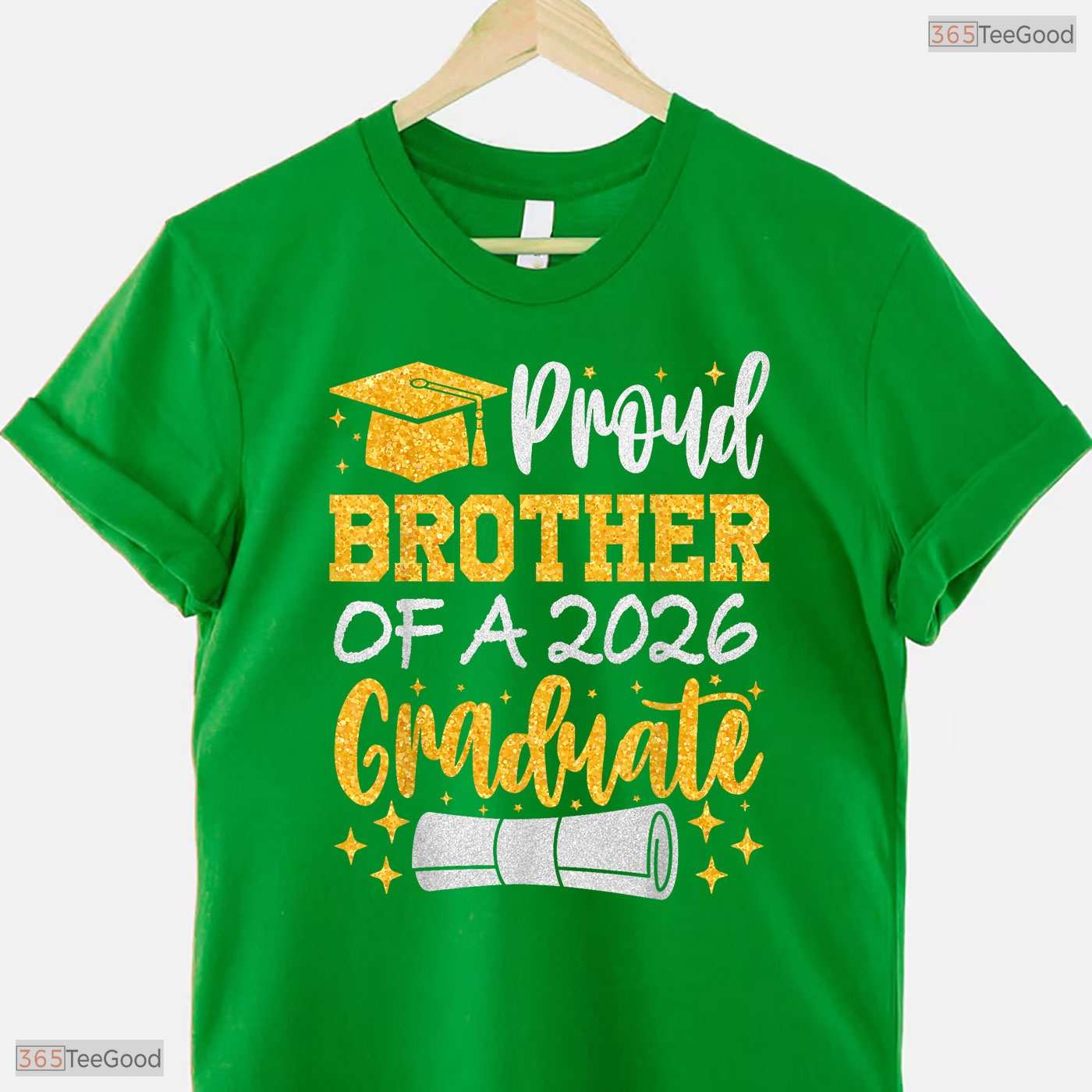 Awesome Proud Brother Of A 2026 Graduate Class of 2026 Celebration T-Shirt