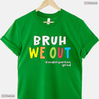 Goodbye Kindergarten Hello 1st Grade Funny Kids Graduation Last Day School Shirt