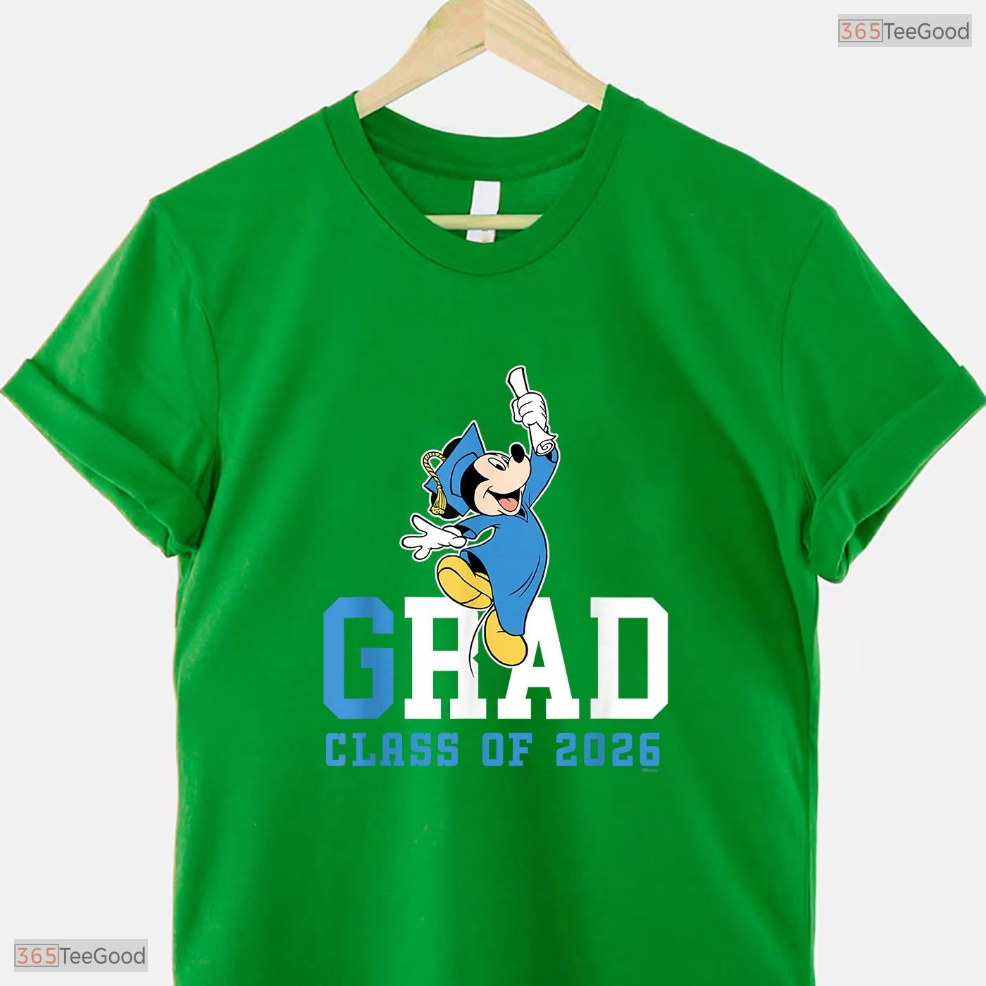 Rad Grad Class Of 2026 Cute Classic Mouse Ears Graduation Celebration Shirt