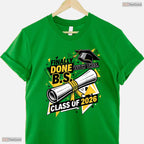 Finally Done With This BS Bachelor Of Science 2026 College Graduate T-Shirt