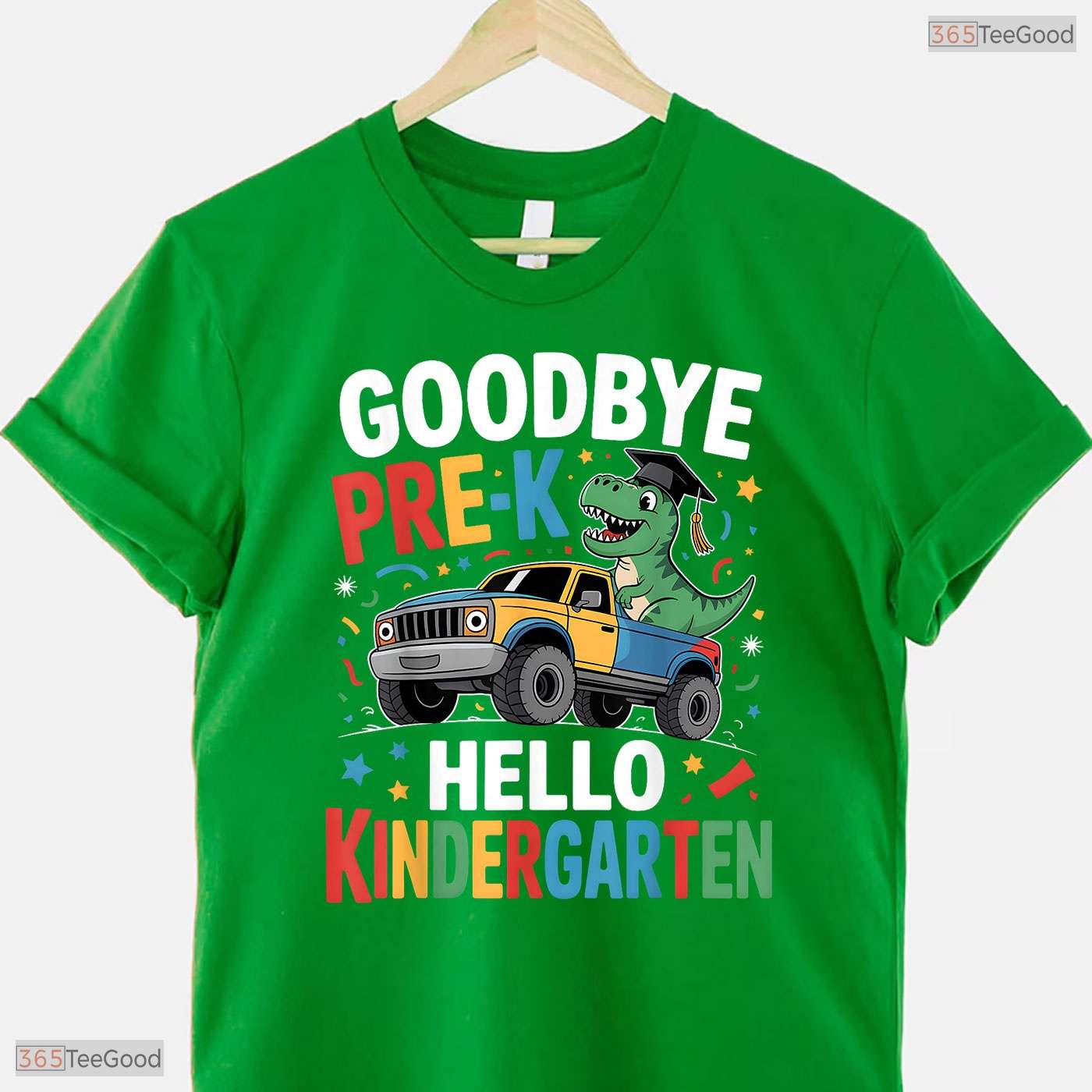 Goodbye Pre-K Hello Kindergarten Preschool Graduation 2026 Last Day Of Shirt